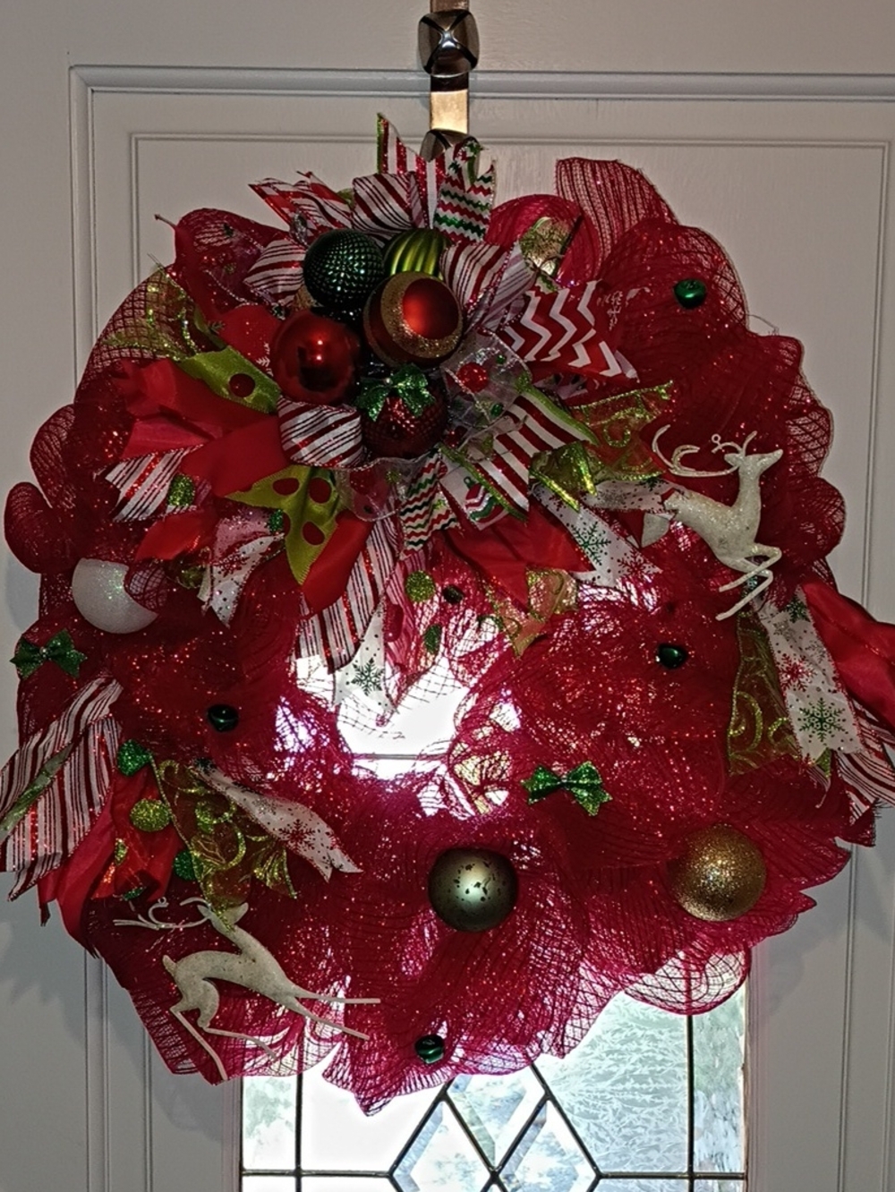 Handcrafted, beautiful Christmas wreath